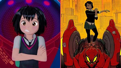 how old is peni parker in across the spider verse|spider gwen verse age.